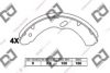 DJ PARTS BS1319 Brake Shoe Set